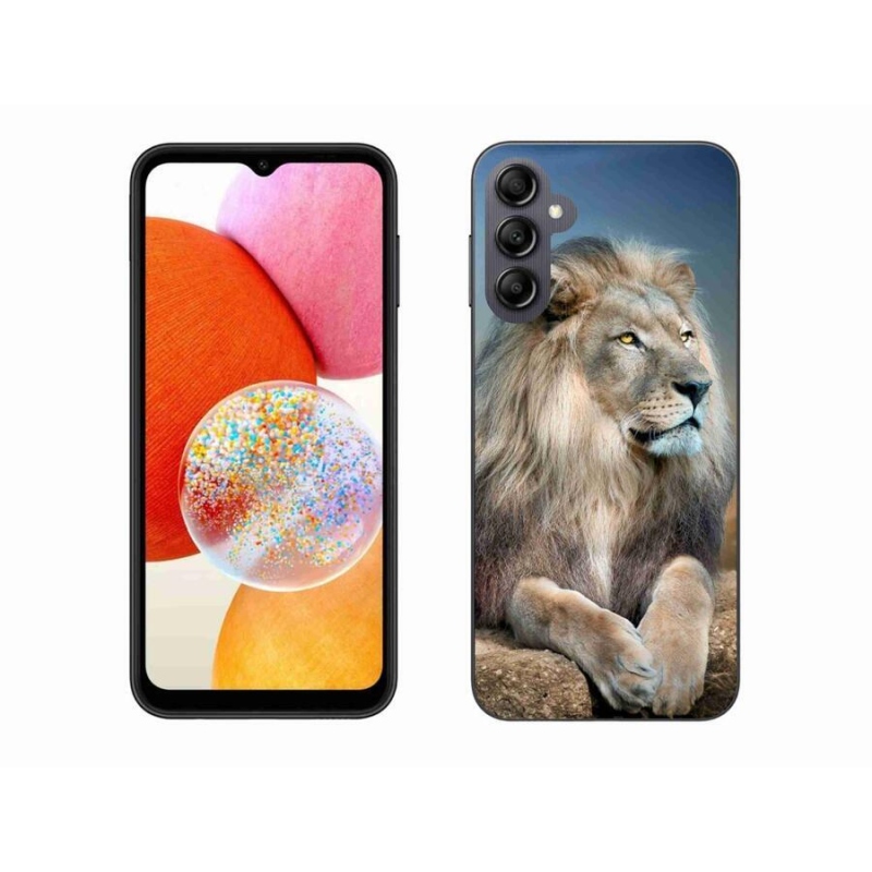 Gélový obal mmCase na mobil Samsung Galaxy A14 4G/5G - lev 1