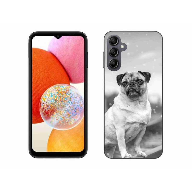 Gélový obal mmCase na mobil Samsung Galaxy A14 4G/5G - mops