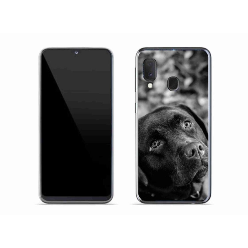 Gélový obal mmCase na mobil Samsung Galaxy A20e - labrador