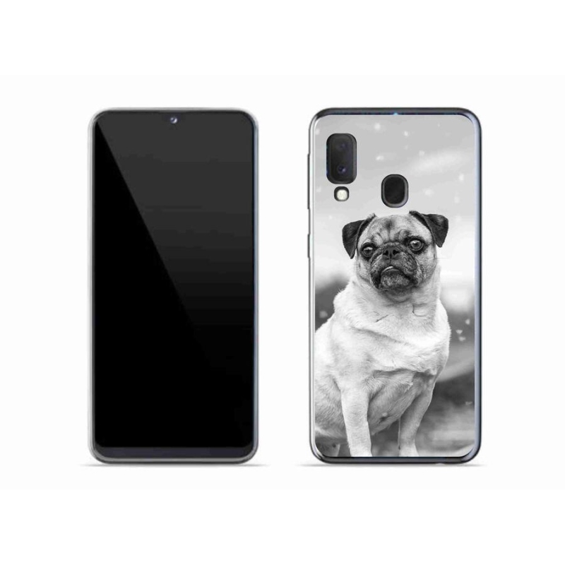 Gélový obal mmCase na mobil Samsung Galaxy A20e - mops