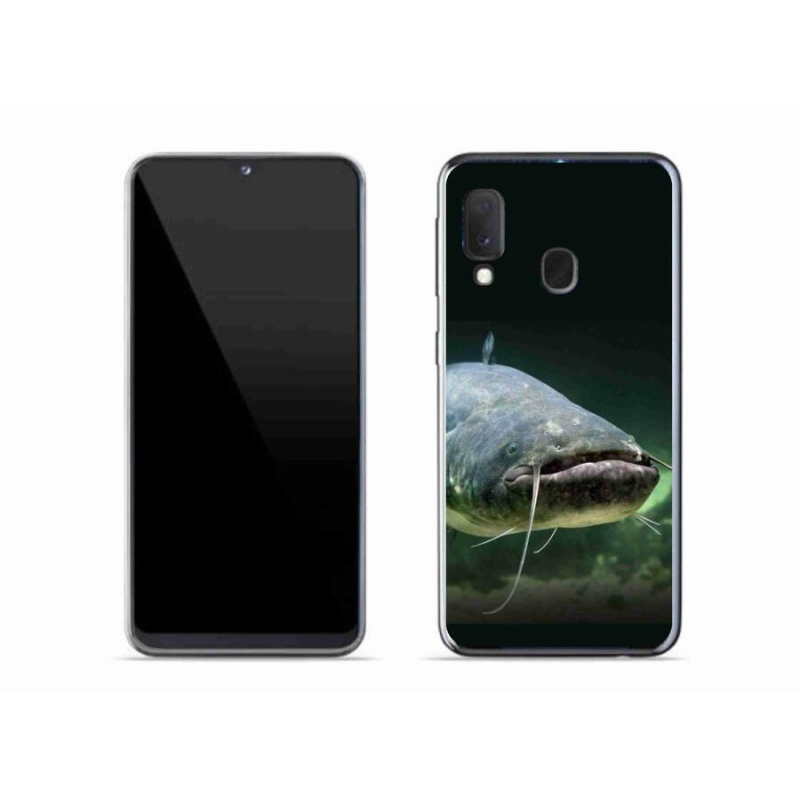 Gélový obal mmCase na mobil Samsung Galaxy A20e - sumec