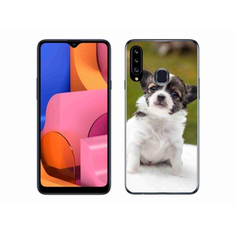 Gélový obal mmCase na mobil Samsung Galaxy A20s - čivava 4