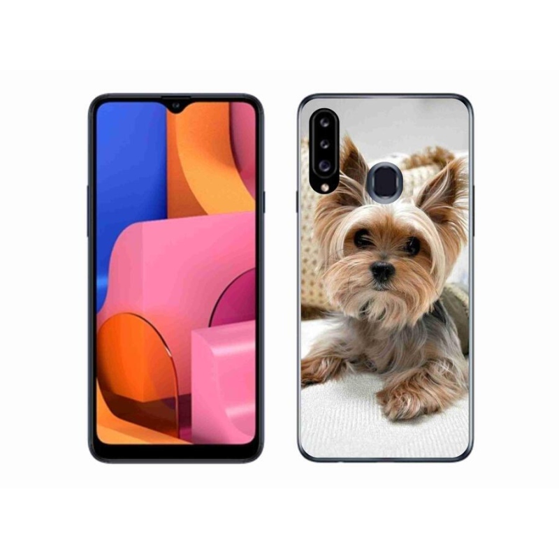 Gélový obal mmCase na mobil Samsung Galaxy A20s - jorkšír 5