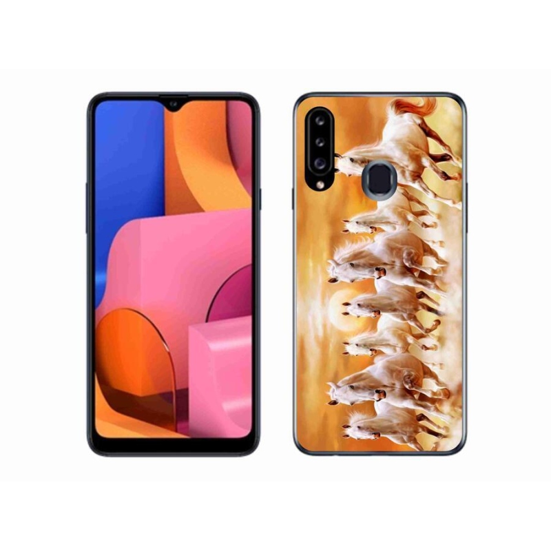 Gélový obal mmCase na mobil Samsung Galaxy A20s - kone 2