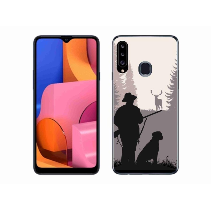 Gélový obal mmCase na mobil Samsung Galaxy A20s - lov 2