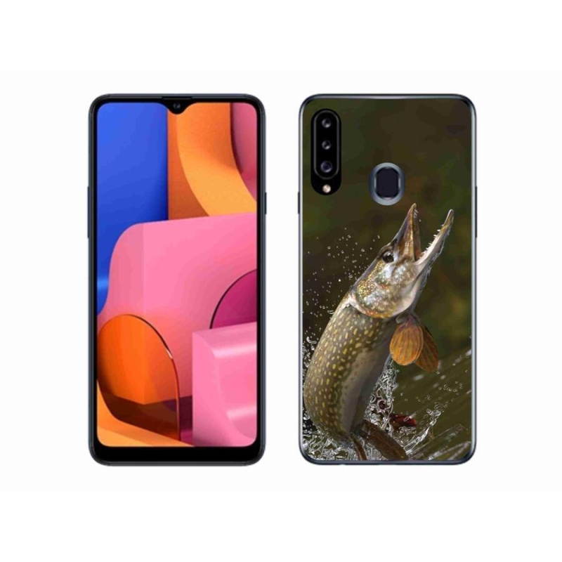 Gélový obal mmCase na mobil Samsung Galaxy A20s - šťuka