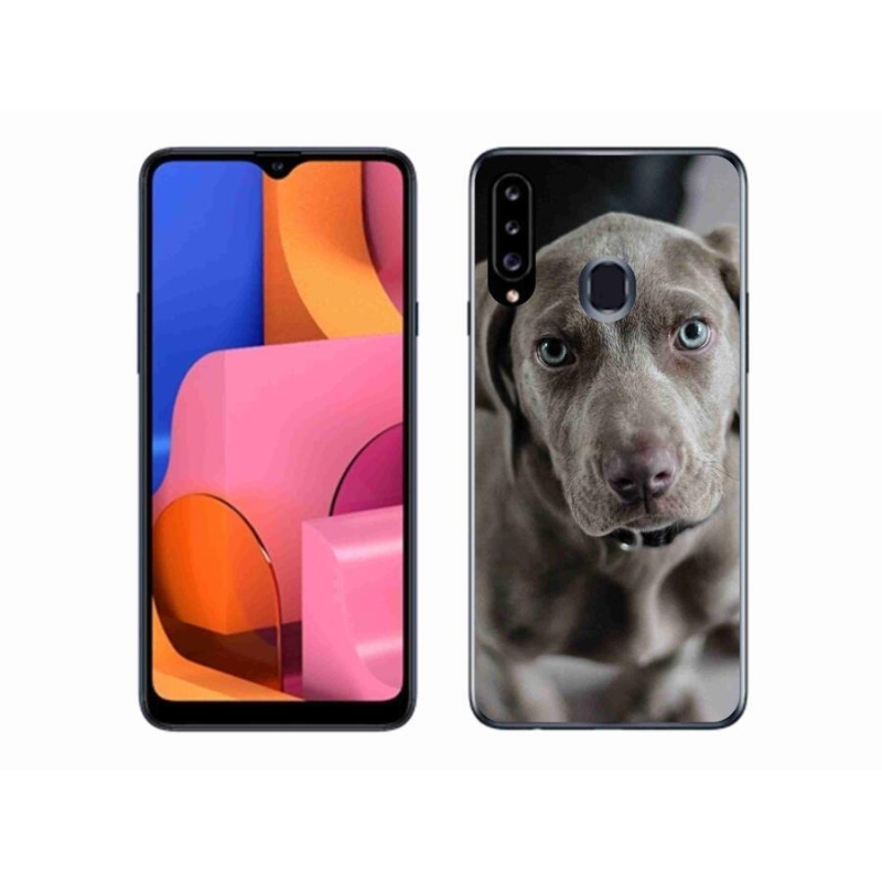 Gélový obal mmCase na mobil Samsung Galaxy A20s - weimarský stavač