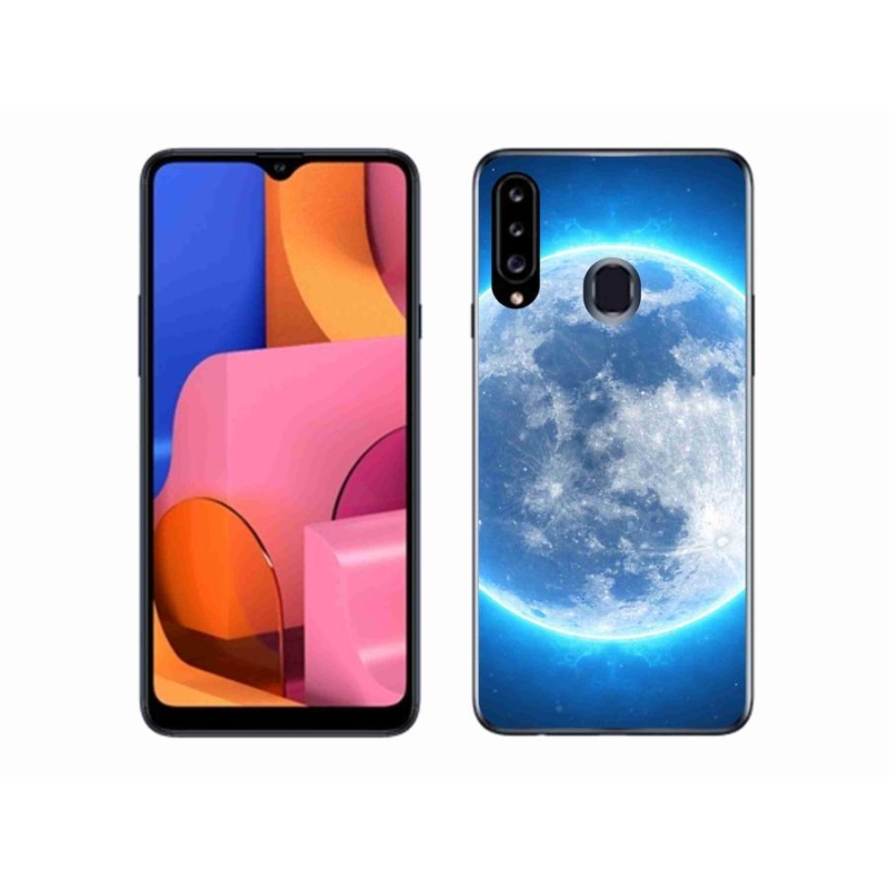 Gélový obal mmCase na mobil Samsung Galaxy A20s - zemegule