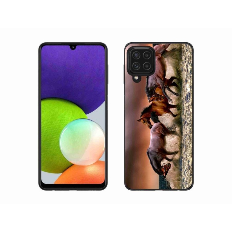 Gélový obal mmCase na mobil Samsung Galaxy A22 4G - kone 1