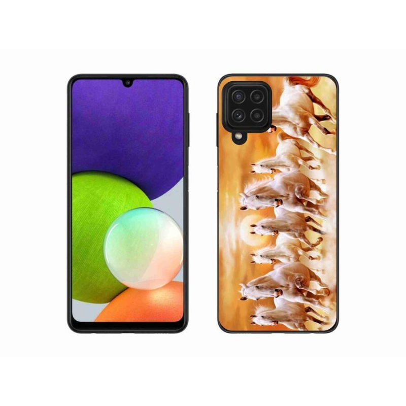 Gélový obal mmCase na mobil Samsung Galaxy A22 4G - kone 2