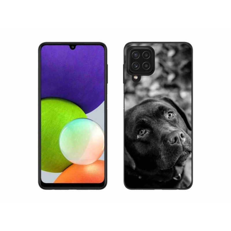 Gélový obal mmCase na mobil Samsung Galaxy A22 4G - labrador