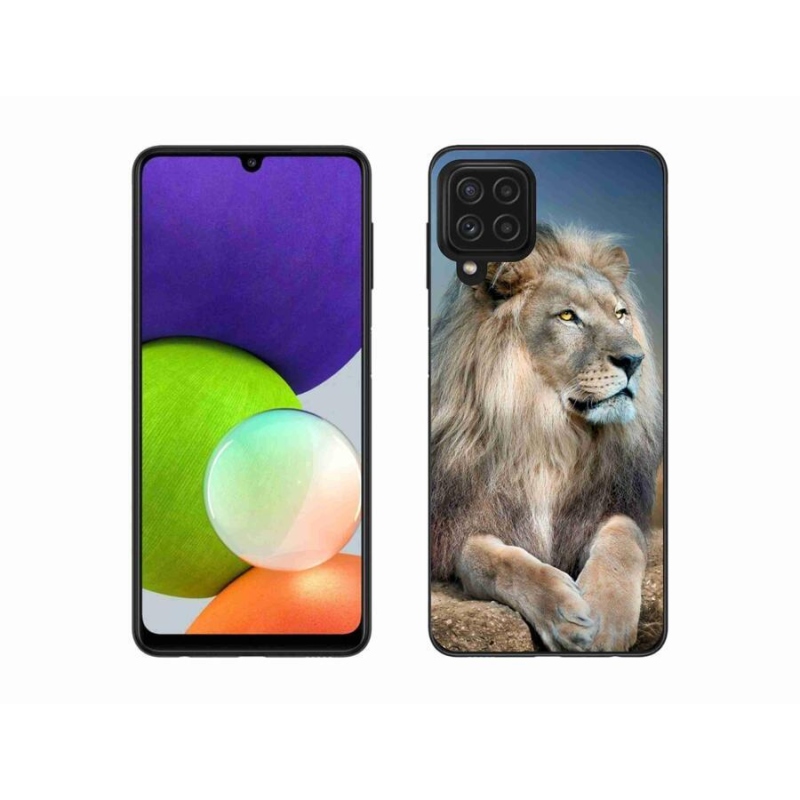 Gélový obal mmCase na mobil Samsung Galaxy A22 4G - lev 1