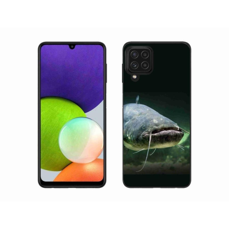 Gélový obal mmCase na mobil Samsung Galaxy A22 4G - sumec