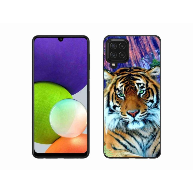 Gélový obal mmCase na mobil Samsung Galaxy A22 4G - tiger