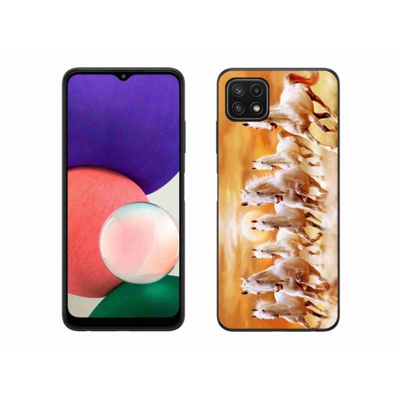 Gélový obal mmCase na mobil Samsung Galaxy A22 5G - kone 2