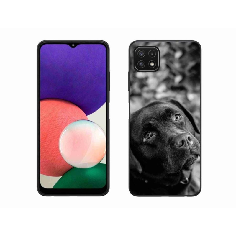 Gélový obal mmCase na mobil Samsung Galaxy A22 5G - labrador