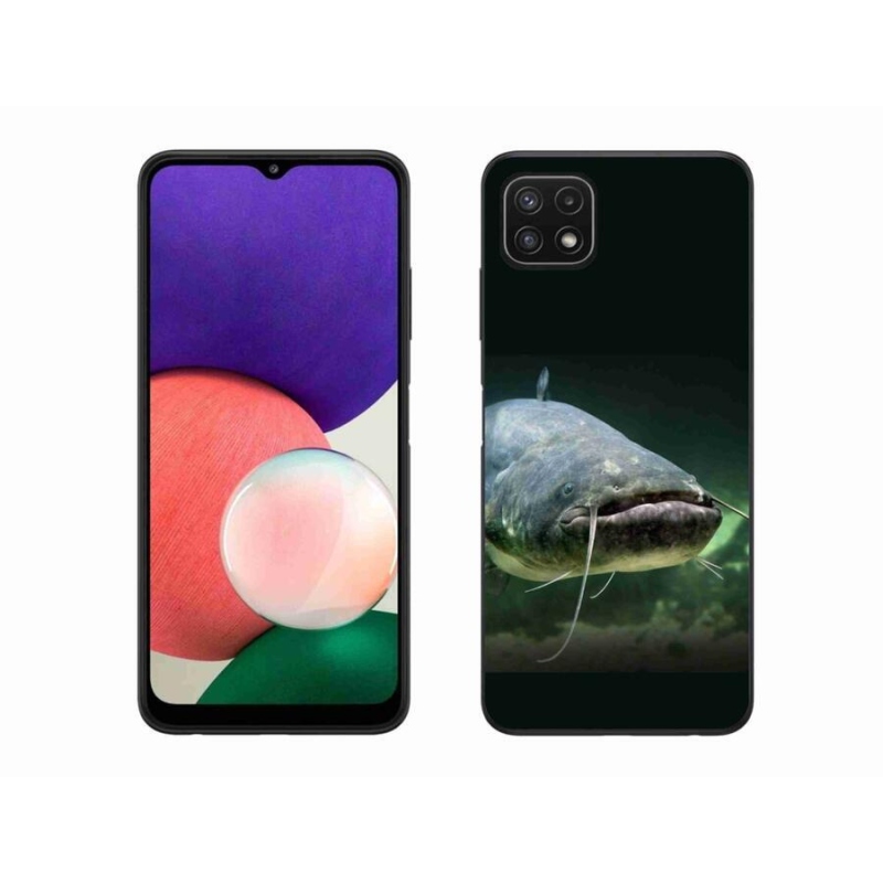 Gélový obal mmCase na mobil Samsung Galaxy A22 5G - sumec