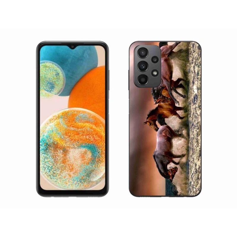 Gélový obal mmCase na mobil Samsung Galaxy A23 4G/5G - kone 1