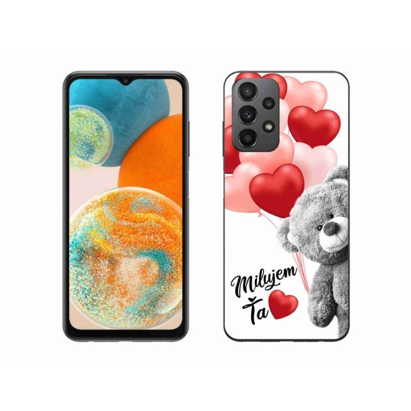 Gélový obal mmCase na mobil Samsung Galaxy A23 4G/5G - milujem Ťa sk