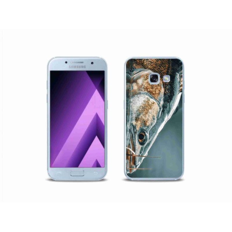 Gélový obal mmCase na mobil Samsung Galaxy A3 (2017) - zubáč