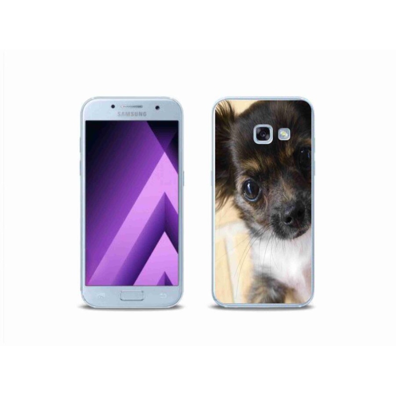 Gélový obal mmCase na mobil Samsung Galaxy A3 (2017) - čivava 2