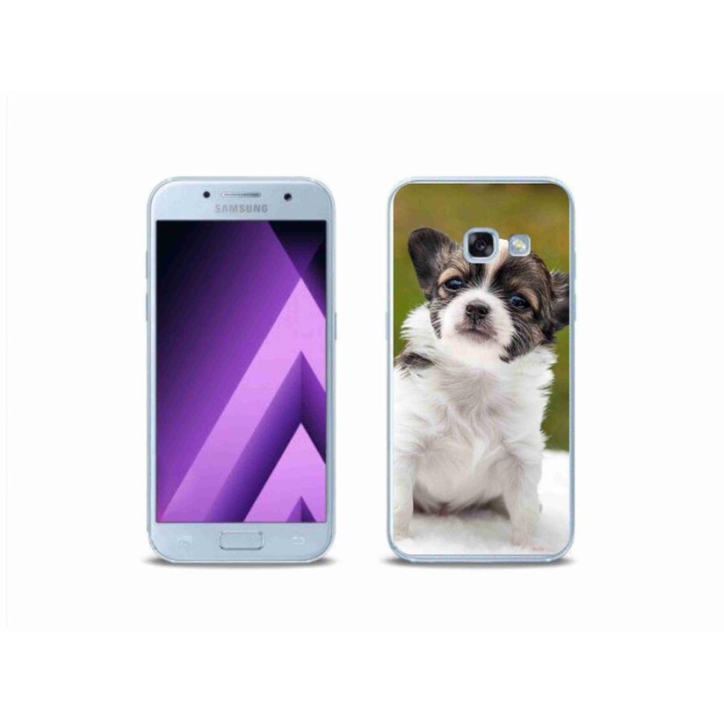 Gélový obal mmCase na mobil Samsung Galaxy A3 (2017) - čivava 4