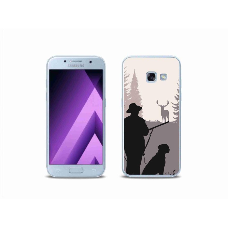 Gélový obal mmCase na mobil Samsung Galaxy A3 (2017) - lov 2