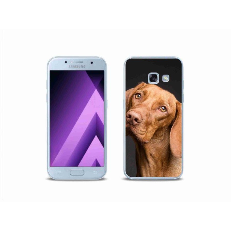 Gélový obal mmCase na mobil Samsung Galaxy A3 (2017) - maďarský stavač