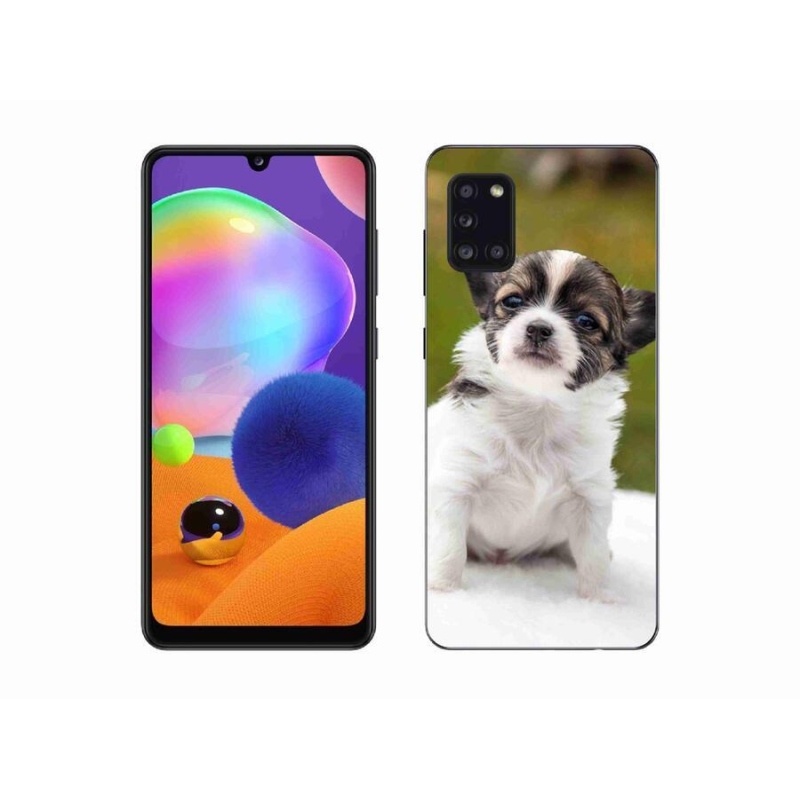 Gélový obal mmCase na mobil Samsung Galaxy A31 - čivava 4