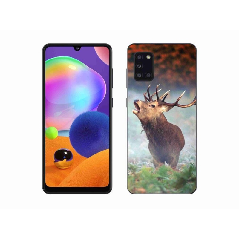 Gélový obal mmCase na mobil Samsung Galaxy A31 - jeleň 2