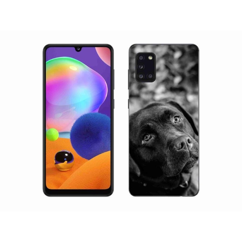 Gélový obal mmCase na mobil Samsung Galaxy A31 - labrador