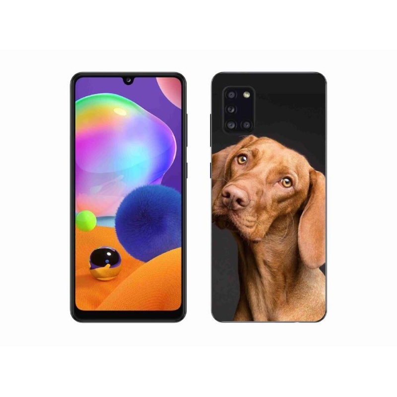 Gélový obal mmCase na mobil Samsung Galaxy A31 - maďarský stavač