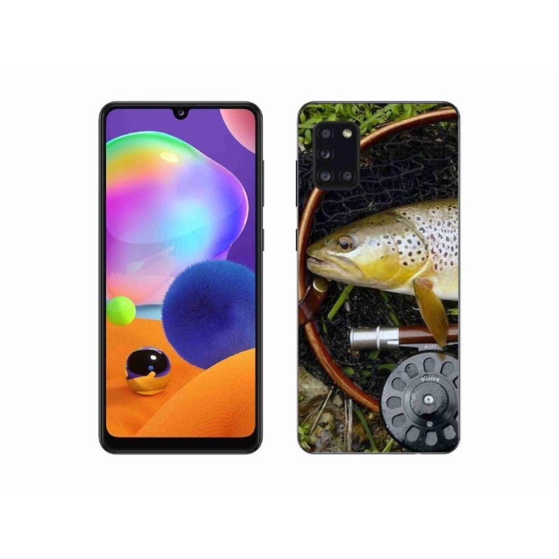 Gélový obal mmCase na mobil Samsung Galaxy A31 - pstruh 2