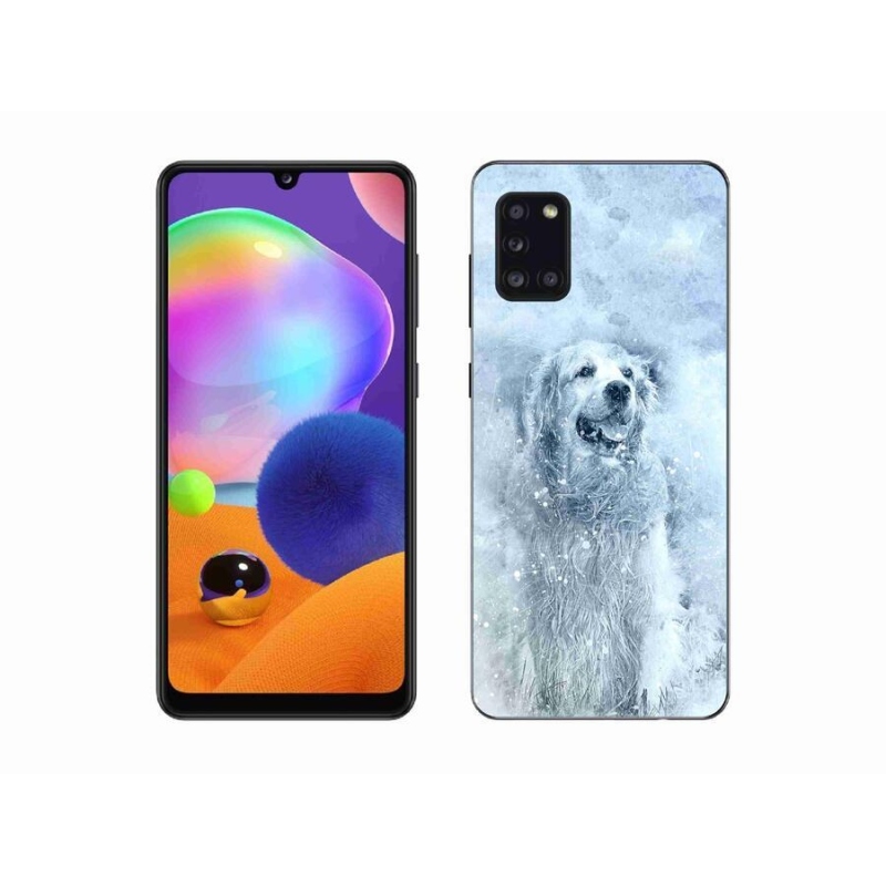 Gélový obal mmCase na mobil Samsung Galaxy A31 - retríver