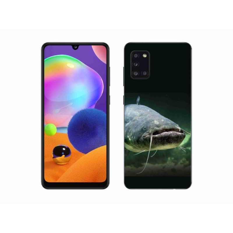 Gélový obal mmCase na mobil Samsung Galaxy A31 - sumec