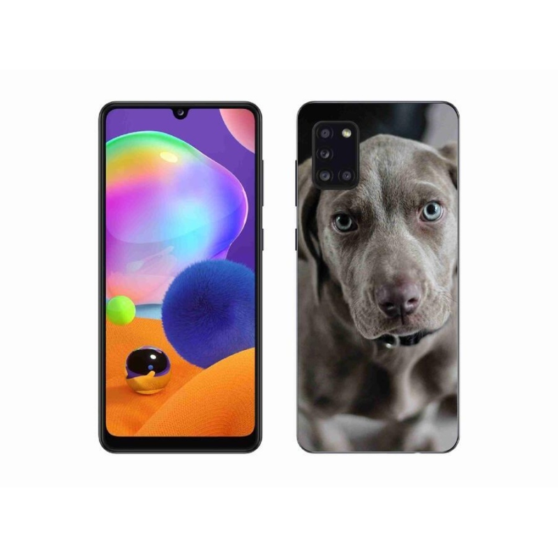 Gélový obal mmCase na mobil Samsung Galaxy A31 - weimarský stavač