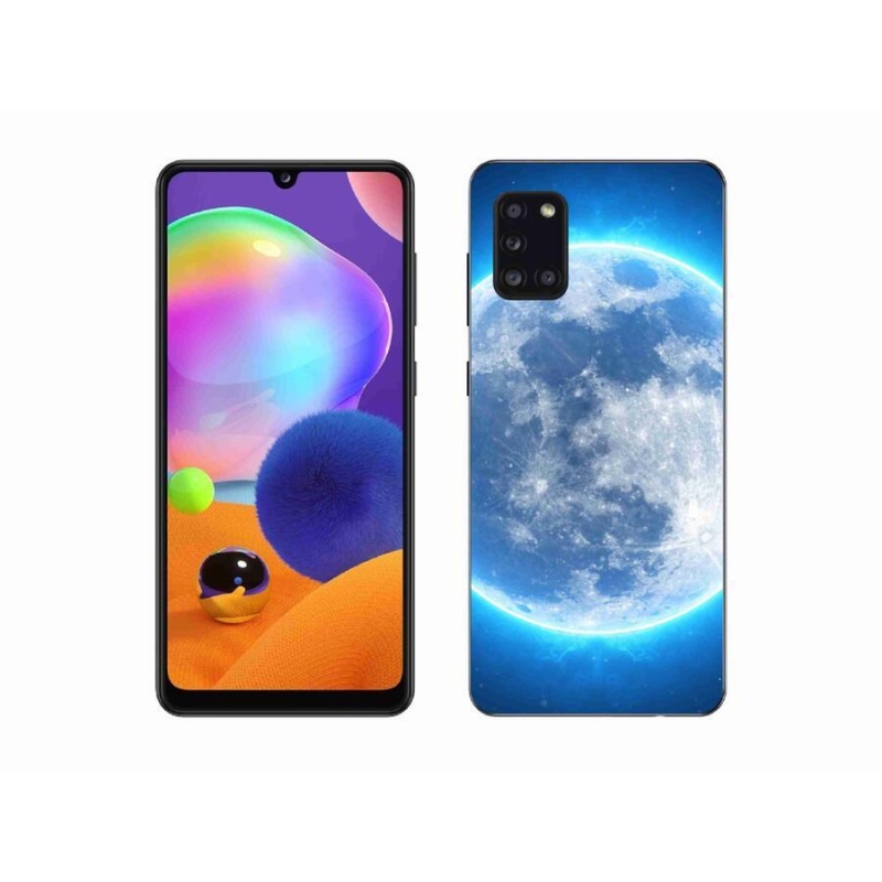 Gélový obal mmCase na mobil Samsung Galaxy A31 - zemegule