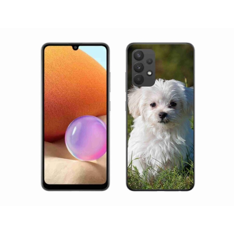 Gélový obal mmCase na mobil Samsung Galaxy A32 4G - bišon