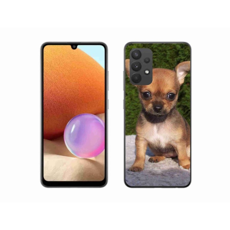 Gélový obal mmCase na mobil Samsung Galaxy A32 4G - čivava 3
