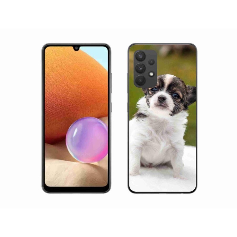 Gélový obal mmCase na mobil Samsung Galaxy A32 4G - čivava 4