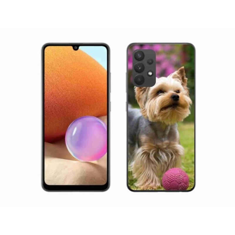 Gélový obal mmCase na mobil Samsung Galaxy A32 4G - jorkšír 4