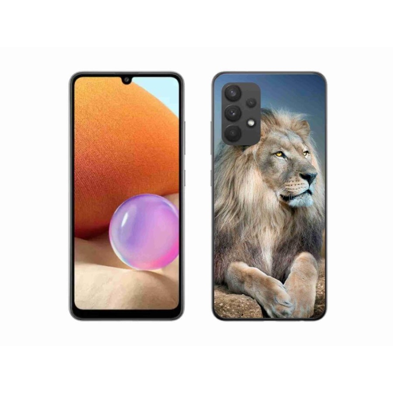 Gélový obal mmCase na mobil Samsung Galaxy A32 4G - lev 1