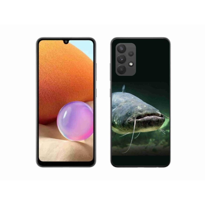 Gélový obal mmCase na mobil Samsung Galaxy A32 4G - sumec