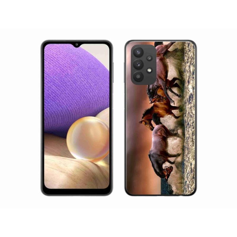 Gélový obal mmCase na mobil Samsung Galaxy A32 5G - kone 1