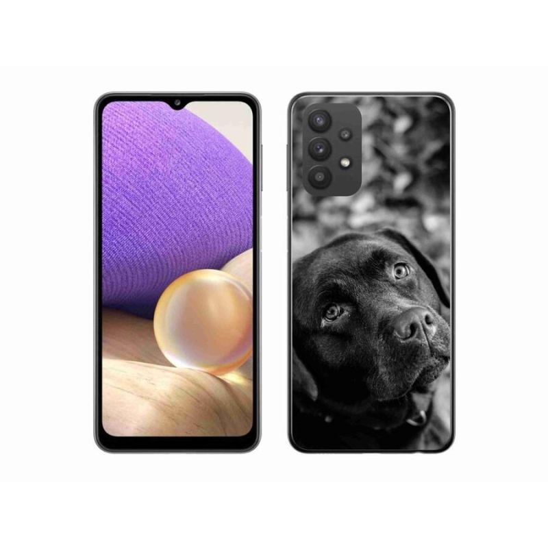 Gélový obal mmCase na mobil Samsung Galaxy A32 5G - labrador