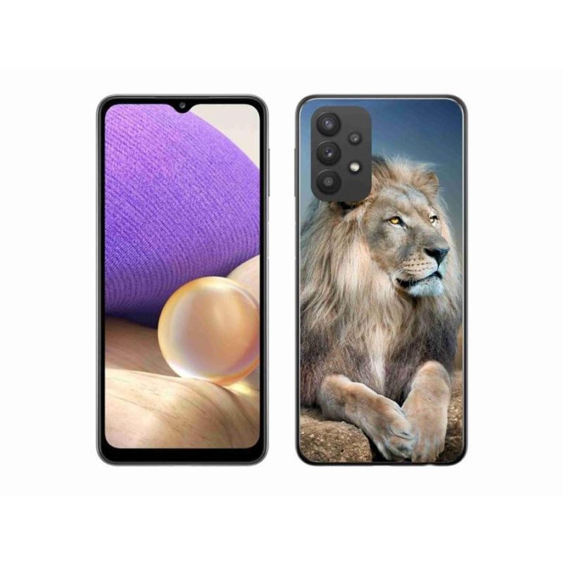 Gélový obal mmCase na mobil Samsung Galaxy A32 5G - lev 1