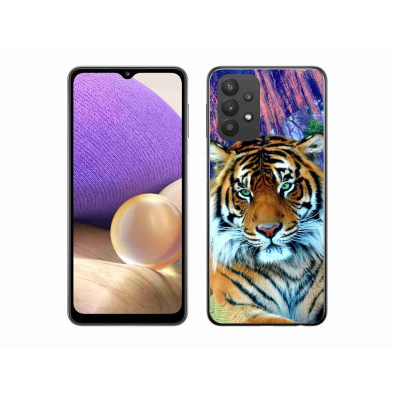 Gélový obal mmCase na mobil Samsung Galaxy A32 5G - tiger