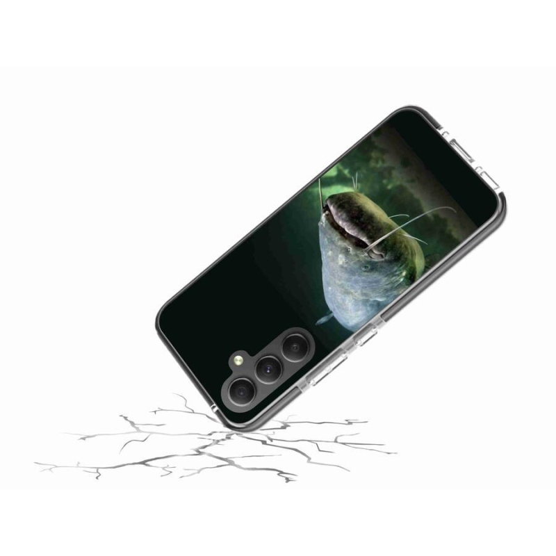 Gélový obal mmCase na mobil Samsung Galaxy A34 5G - sumec