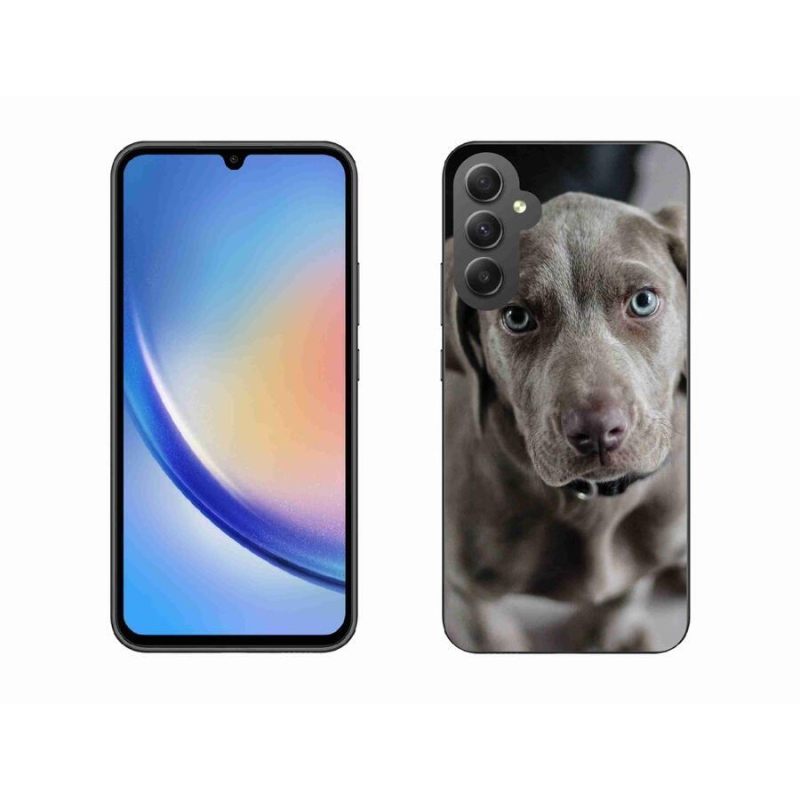 Gélový obal mmCase na mobil Samsung Galaxy A34 5G - weimarský stavač