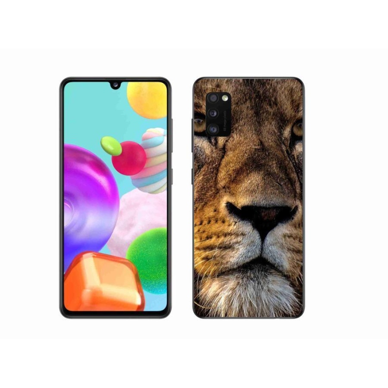 Gélový obal mmCase na mobil Samsung Galaxy A41 - lev